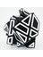 Blackbase Hollowkırmızı Stil Lefun Fangcun Ghost 6cm Küp Magico 3x3 Garip Şekilli Küp Sihirli Bulmaca Hollow Sticker Speedcube Eğitici Oyuncaklar Hayalet Küp (Yurt Dışından) 3