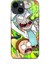 Apple iPhone 14 Kılıf Caliburn 7 Rick And Morty Desenli Kılıf 1