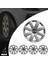 Renault Megane 1 14 Inç Jant Kapağı Amblemli Gri 4'lü Takım 116 3