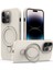 İPhone 14 Pro Max Kickstand Case PC+Silikon Kapağı Magsafe-Antique White ile Uyumlu (Yurt Dışından) 1