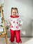Çiçek Desenli Bebe Yaka Lüx Kalite Salaş Müslin Kız Bebek/çocuk Ikili Takım 2