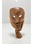Ahşap Gülümseyen Maske/askılı Duvar Dekoru Büyük Boy 1