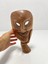 Ahşap Gülümseyen Maske/askılı Duvar Dekoru Büyük Boy 2