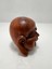 Ahşap Gülen Buda Kafası Biblo 12 cm 2