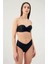 1006 Kaplı Staplez Bikini Takımı-Siyah 1