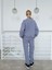 Kadın Gri Oversize Sweatshirt 2