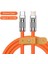 Iphone Uyumlu Usb-C To Lightning 3.0A Şarj Kablosu 27W 120 cm Turuncu 1
