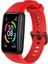 Huawei Band 6 ve Honor Band 6 Uyumlu Soft Silikon Kordonu Kırmızı 1