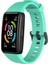 Huawei Band 6 ve Honor Band 6 Uyumlu Soft Silikon Kordonu Turkuaz 1