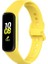 Samsung Galaxy Fit 2 R220 Uyumlu Silikon Klasik Kordon Kayış Sarı 1