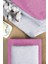 4 Lü Banyo Havlusu Takımı Soft Büyük Havlulu Pamuklu Havlu Seti 90X150 cm Beyaz 5