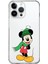 Apple iPhone 14 Pro Max Uyumlu Köşe Korumalı Antişok Kapak Mickey Mouse Tasarımlı Şeffaf Kılıf 1