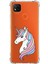 Xiaomi Redmi 10A Köşe Korumalı Antişok Kapak Unicorn Tasarımlı Şeffaf Silikon Kılıf 1