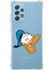 Samsung Galaxy A73 Köşe Korumalı Antişok Kapak Donald Duck Tasarımlı Şeffaf Kılıf 1