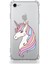 Apple iPhone Se 2020 Uyumlu Köşe Korumalı Antişok Kapak Unicorn Tasarımlı Şeffaf Silikon Kılıf 1