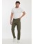 Erkek Classicfit Comfort Sokak Stili Günlük Klasik Pantolon Haki 3