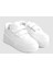 Günlük Unisex Çocuk Şeritli Beyaz Sneaker Cırtlı Hafif Rahat Spor Ayakkabı 3
