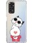 Xiaomi Redmi Note 11 Pro Köşe Korumalı Antishock Kapak Coolcat Tasarımlı Şeffaf Kılıf 1