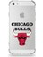 Apple iPhone 5 Uyumlu Darbe Emici Antişok Kapak Chicago Bulls Tasarımlı Şeffaf Silikon Kılıf 1