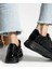 Way Siyah Taş Detay Kadın Sneakers 4