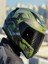 Rapıd 2 Thunder Bırds Mat Yeşil-Siyah-Gri Kask 1
