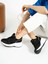 Selly Siyah Pullu Kadın Sneakers 1
