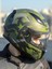 Rapıd 2 Thunder Bırds Mat Yeşil-Siyah-Gri Kask 5