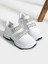 Bonita Beyaz Cırtı Taş Detay Kadın Sneakers 4