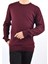 R22925 Bisiklet Yaka Kazak/bordo/4xl 3