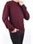 R22925 Bisiklet Yaka Kazak/bordo/4xl 4