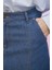 2286-PILELI Denim Etek Koyu Mavi 3