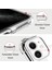 Iphone Se 2022 Uyumlu Köşe Korumalı Antişok Kapak Floral Mavi Tasarımlı Şeffaf Kılıf 5