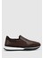 Kahve Deri Erkek Sneaker 1