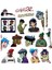 Gorillaz Laptop Notebook Telefon Kılıfı Sticker Paketi 2