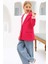 Kız Çocuk Bol Kesim Pantolon ve Blazer Ceket Pembe Alt Üst Takım 4