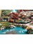 Hayallerdeki Ev Adlı Iran Tebriz Halı Tablo 101X81CM - Duvar Halı Kilim Tablo 4