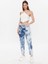 Kadın Düğmeli Uzun Pamuklu Günlük Mavi Jeans J20J220606-1AA 1