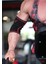 Fitness Dirseklik Elbow Sleeve+Ağırlık Kaldırma Kayışı Pro Lifting Straps Turuncu 2'li Paket 4