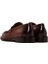 Erkek Kahverengi Deri Klasik Loafer 5
