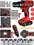 Tekno Trust Metal Şanzıman Darbeli 58 Watt 8 Ah Alman Li-Ion Bataryalı Çift Akülü Vidalama Matkap 1