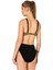 Kadın Büyük Beden Balenli Destekli Yılan Desenli Bikini Takımı 4