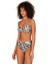 Kadın Zincir Desenli Toparlayıcı Yüksek Bel Bikini Takımı 3