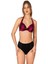 Kadın Yaprak Desenli Destekli Bikini Takımı 1