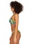 Kadın Kruvaze Yaka Desenli Bikini Takımı 2