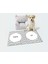 Getcarpet Yıkanabilir Kaymaz Evcil Hayvan Matı Mama ve Su Padi Kedi ve Köpek Matı/paspası 1