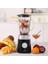 Paslanmaz Çelik Bıçaklar ile Buz Kırıcı 1,5 Lt Cam Sürahili Smoothie Blender Siyah 4