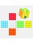 Speed Cupe Rubik Küp Zeka Küpü 3x3 Canlı Renkler Hız Küp,fidget Oyuncak Seyaht Zeka Oyunu 4