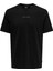 22028147 Only & Sons Onslevı Lıfe Reg Text Ss Tee Noos Erkek T-Shirt Black 1