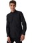 LF2033014 Loft Erkek Uzun Kol Gömlek Black 1