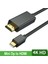 Mini Display Port To HDMI Kablo 4KX2K Video Aktarma Kablosu 1.8 Metre 2